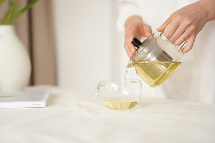 차 한 잔의 여유 이미지